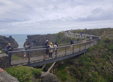 Fra Greymouth: Punakaiki Blowholes & Pancake Rocks Tour