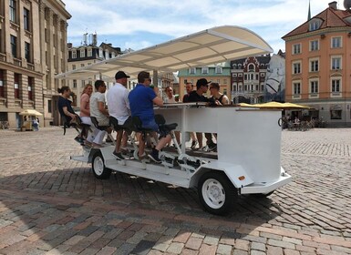 Riga : Excursion à vélo à la recherche de bière ou de cidre