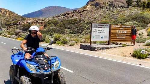 Tenerife : Circuit d'aventure en quad dans le parc national de Teide