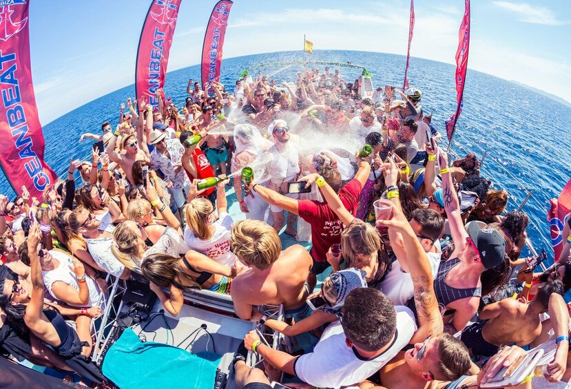 Picture 24 for Activity Ibiza: Afternoon Boat Party with Open Premium Bar