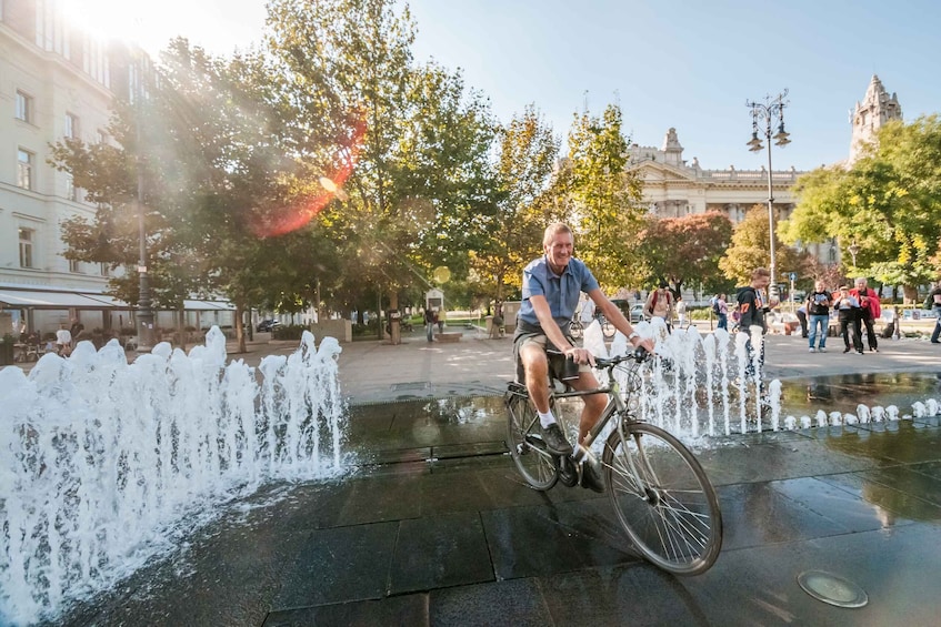 Picture 2 for Activity Budapest: Guided City Discovery Bike Tour