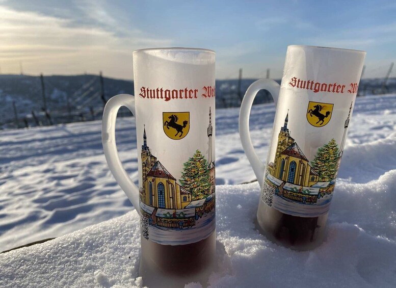 Stuttgart: Guided Glühwein Tour