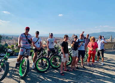 Florencia: recorrido en bicicleta eléctrica por la plaza de Miguel Ángel