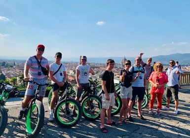 Florencia: Tour en E-Bike con la Plaza de Miguel Ángel