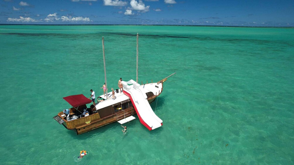 Picture 15 for Activity Mauritius: Boat trip to Ile aux Cerfs with Lunch/waterslide