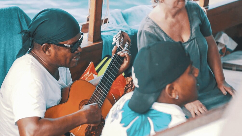 Picture 6 for Activity Sirene d'or Boat Cruise to Ile aux Cerfs with Lunch