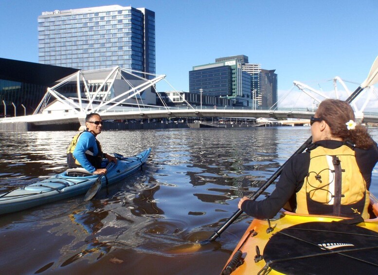 Picture 1 for Activity Melbourne: Iconic City Sights Kayak Experience