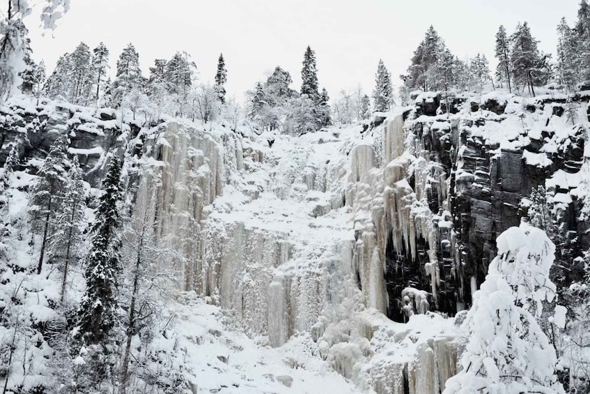 Picture 11 for Activity Rovaniemi: Frozen Waterfalls of Korouoma Canyon Hike