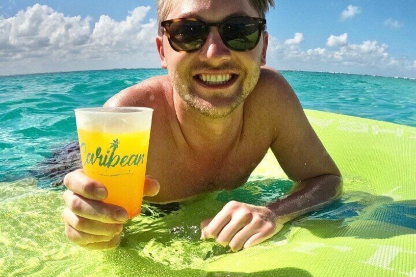 Isla Mujeres Catamaran Tour with Snorkeling, Open Bar & Buffet