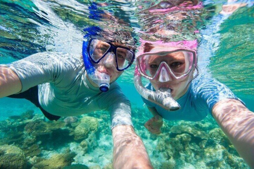 Isla Mujeres Catamaran Tour with Snorkeling, Open Bar & Buffet