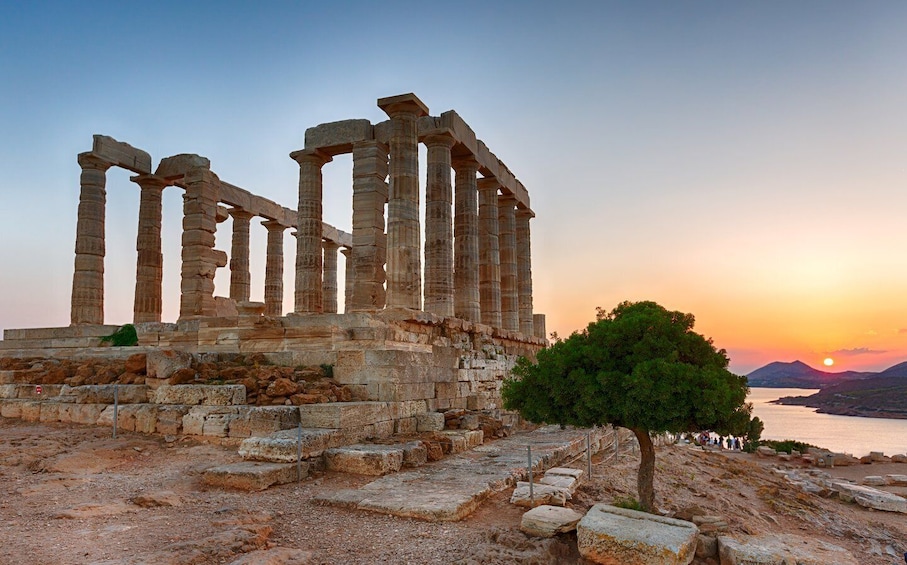 Athens: Temple of Poseidon and Cape Sounion Sunset Tour