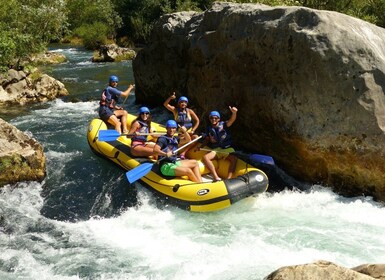 Cetina rivier: Raften en klifspringen