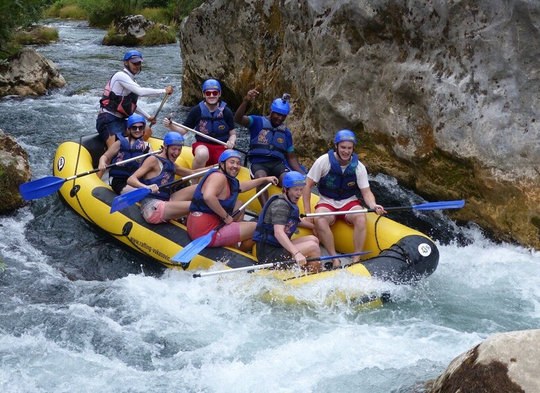 Picture 5 for Activity Cetina River: Rafting and Cliff Jumping Tour