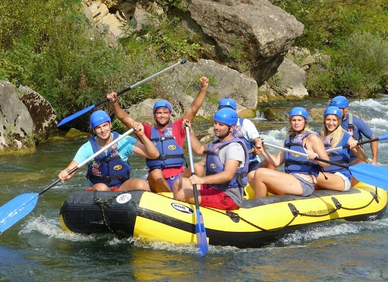 Picture 2 for Activity Cetina River: Rafting & Cliff Jumping Tour