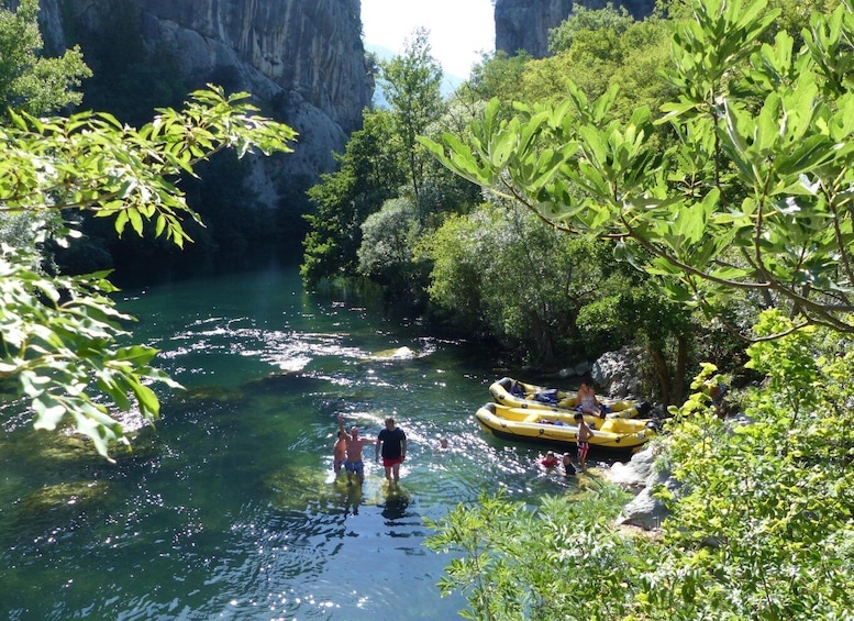Picture 6 for Activity Cetina River: Rafting & Cliff Jumping Tour