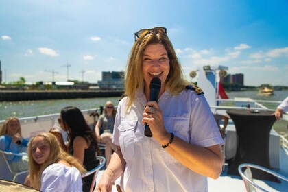 Rotterdam: Havnecruise med live guide