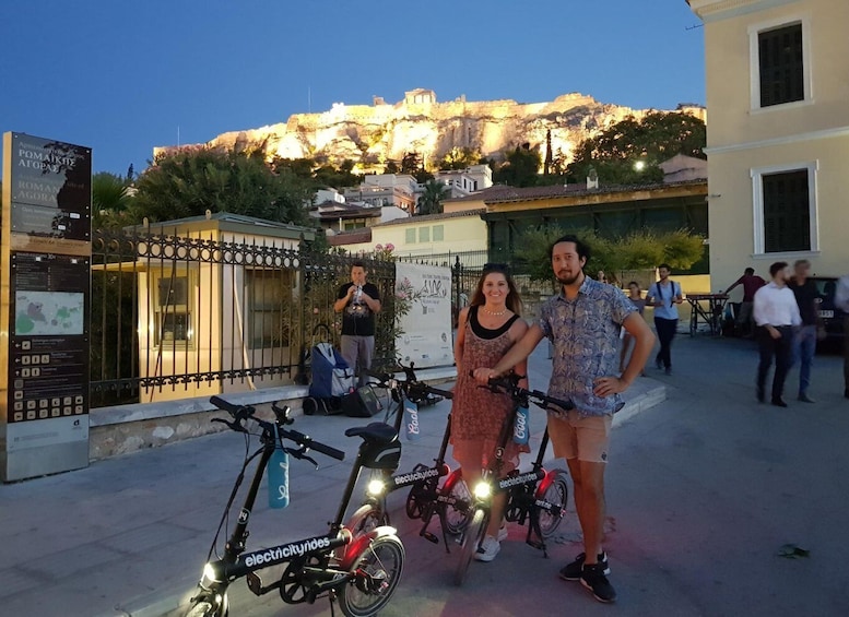 Picture 5 for Activity Athens: Electric Bike Night Tour