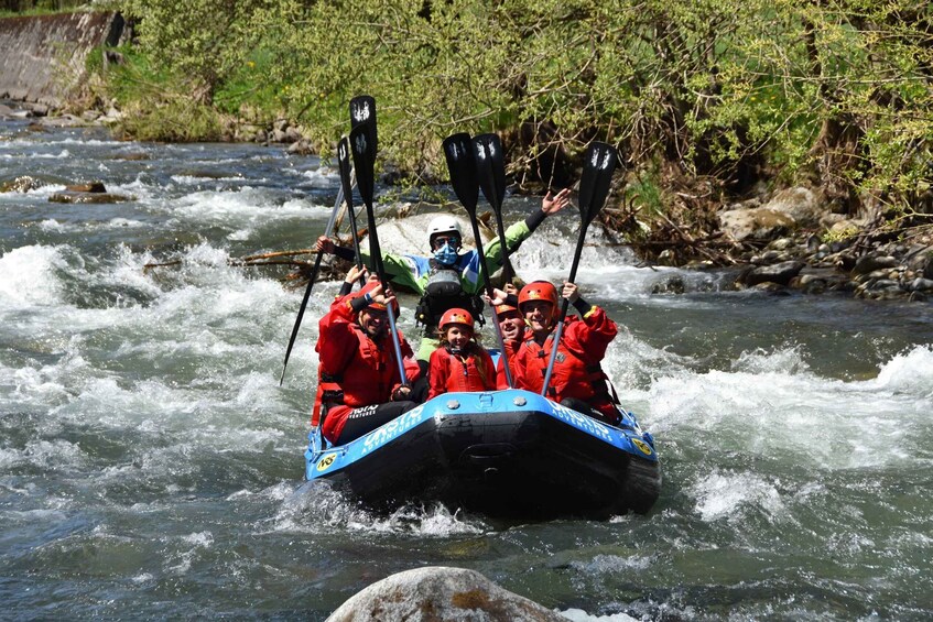 Rafting Down Noce River in Val di Sole