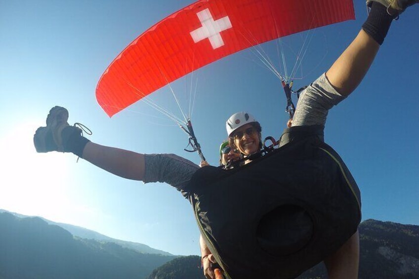 Interlaken Tandem Paragliding Flight | Switzerland