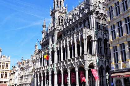 Bruxelles : Visite à pied avec déjeuner belge, chocolat et bière