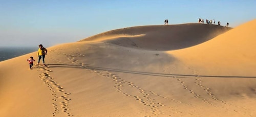 Agadirin auringonlasku Saharan autiomaan dyynit puoli päivää vierailu