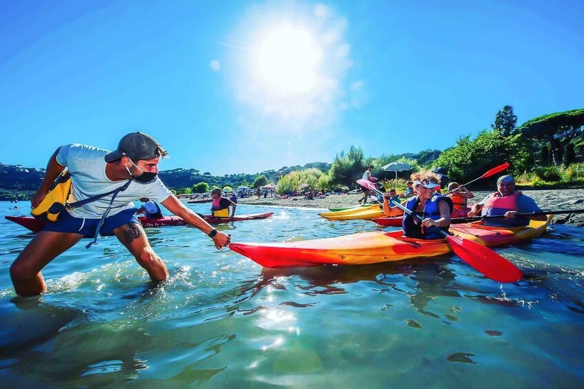 Picture 5 for Activity Castel Gandolfo: Kayak Food and Wine Tour