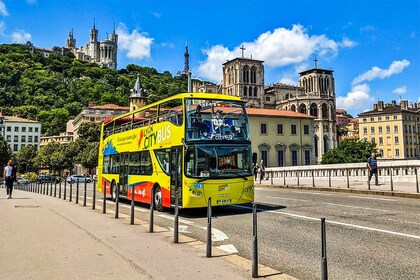 Lyon City Hop-on Hop-off -kierros bussikierroksella