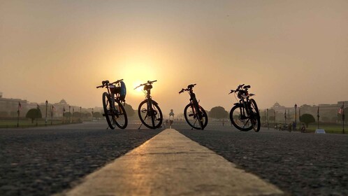 Delhi: Ruta Ciclista Nocturna de 3 Horas