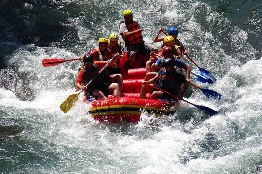 Antalya Full-Day Rafting, Zipline and Buggy Adventure with Lunch