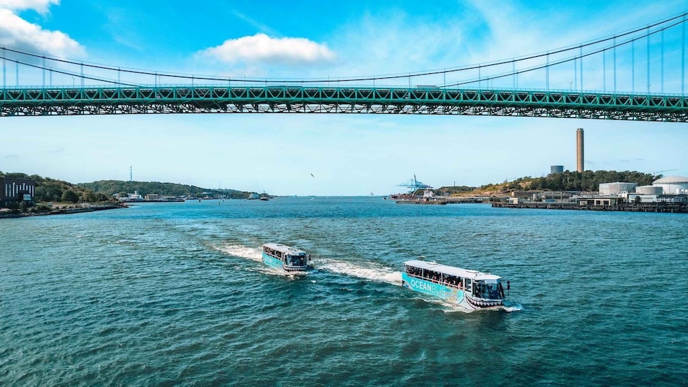 Picture 4 for Activity Gothenburg: Land & Water Amphibious Bus Sightseeing Tour