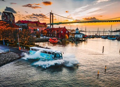 Gothenburg: Land & Water Amphibious Bus Sightseeing Tour