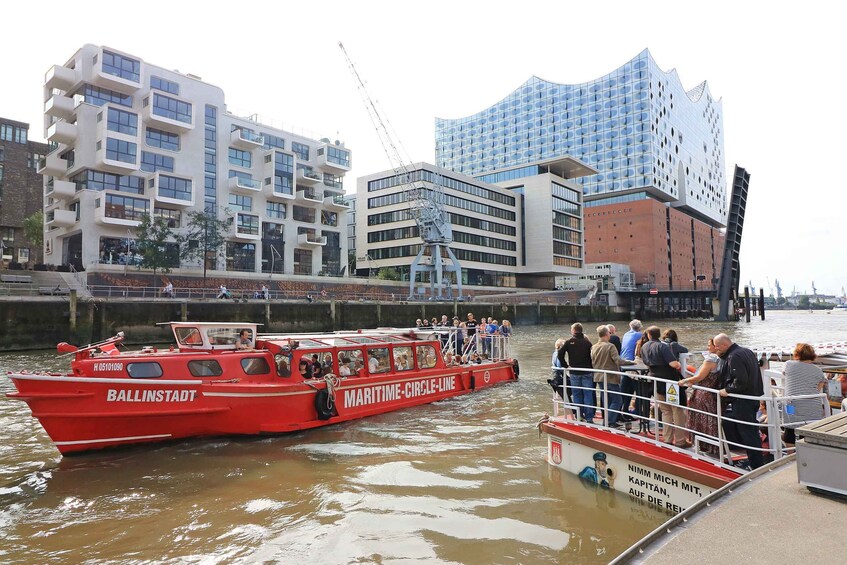 Picture 7 for Activity Hamburg: Hop-On Hop-Off Harbor Cruise with Commentary