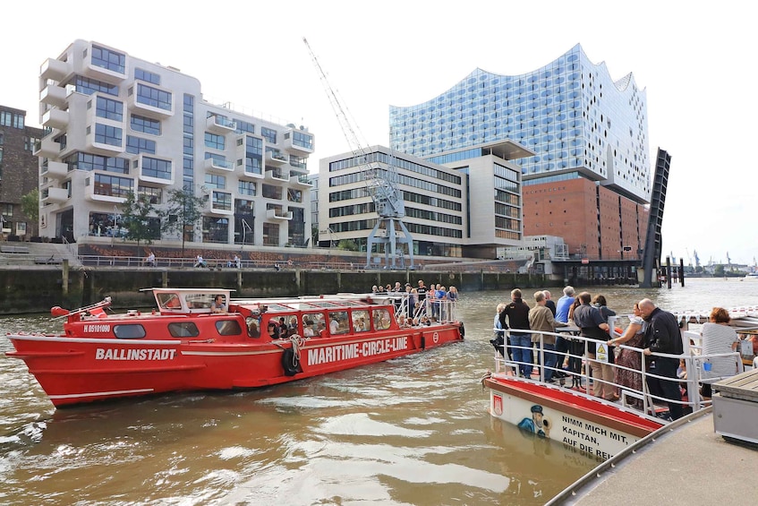 Picture 7 for Activity Hamburg: Hop-On Hop-Off Harbor Cruise with Commentary