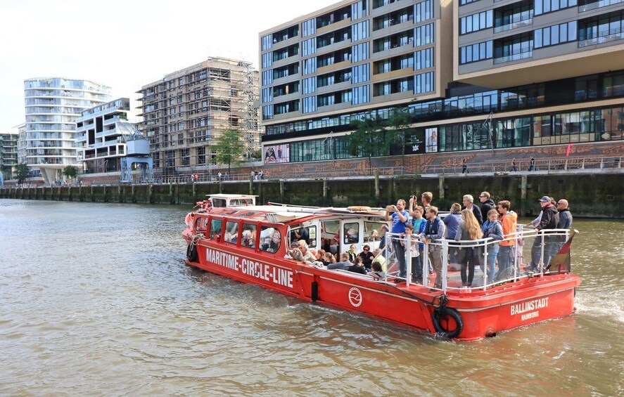 Picture 6 for Activity Hamburg: Hop-On Hop-Off Harbor Cruise with Commentary