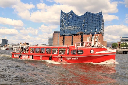 Hamburg: 1-dags hop-on-hop-off-cruise med live-kommentarer