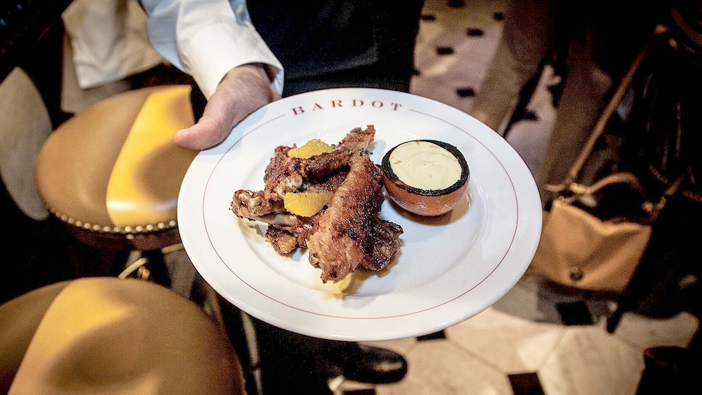 Savory plate of food in Las Vegas 