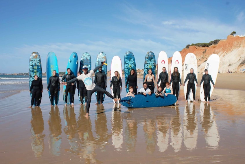 Picture 7 for Activity Albufeira: 2-Hour Falesia Beach Surf Lesson