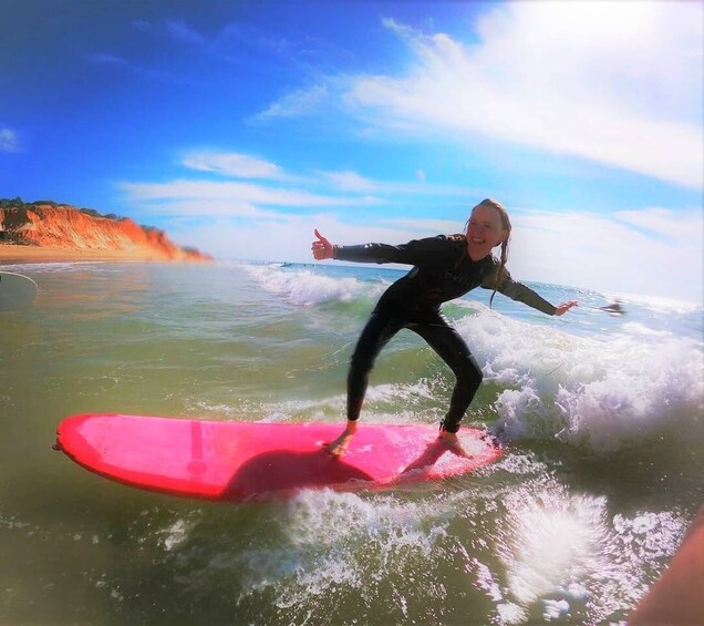 Picture 6 for Activity Albufeira: 2-Hour Falesia Beach Surf Lesson