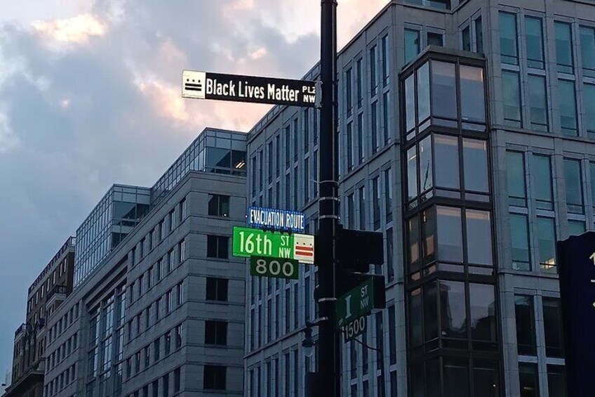 Black lives Matter Plaza