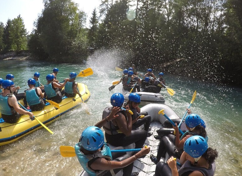 Picture 26 for Activity Bled: 3-Hour Family-Friendly Rafting Adventure