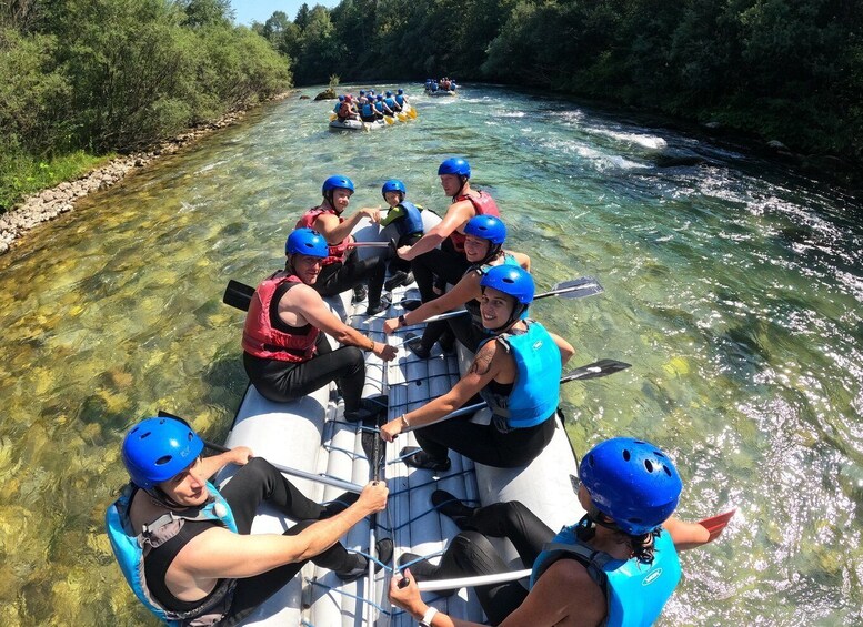 Picture 23 for Activity Bled: 3-Hour Family-Friendly Rafting Adventure