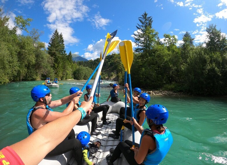 Picture 7 for Activity Bled: 3-Hour Family-Friendly Rafting Adventure
