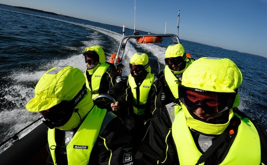 Picture 2 for Activity Helsinki: City and Outer Islands Guided RIB Boat Tour