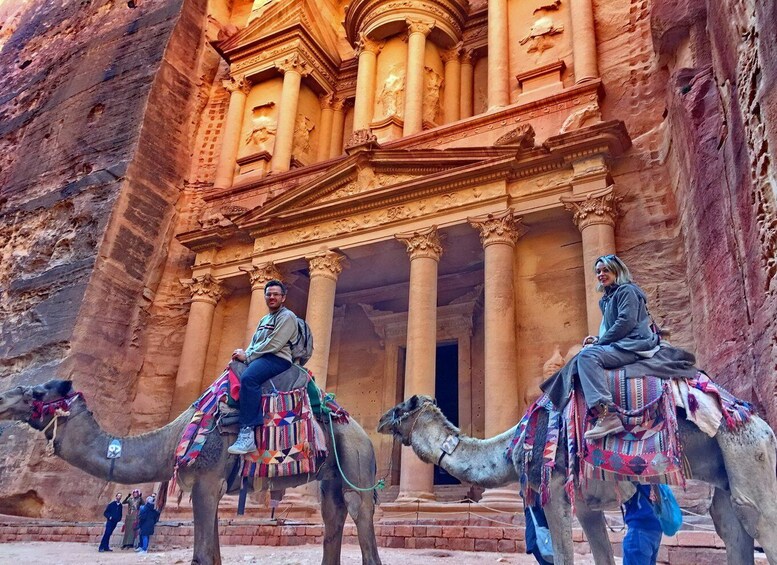 From Amman: Private Day Trip to Petra with Pickup