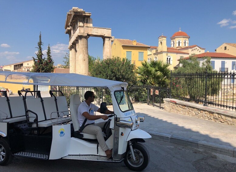 Picture 6 for Activity Athens: Private Evening Sightseeing Tour by Electric Tuk-Tuk