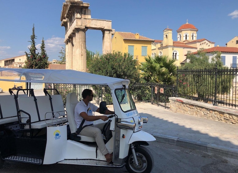 Picture 6 for Activity Athens: Private Evening Sightseeing Tour by Electric Tuk-Tuk