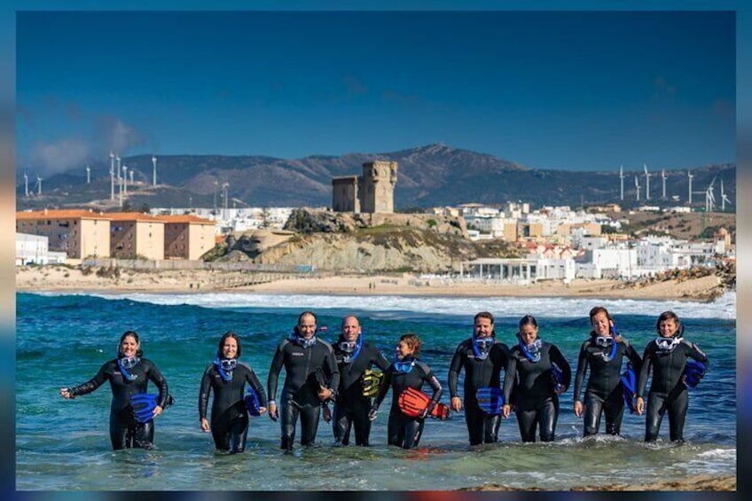 Guided snorkeling route in the Strait Natural Park