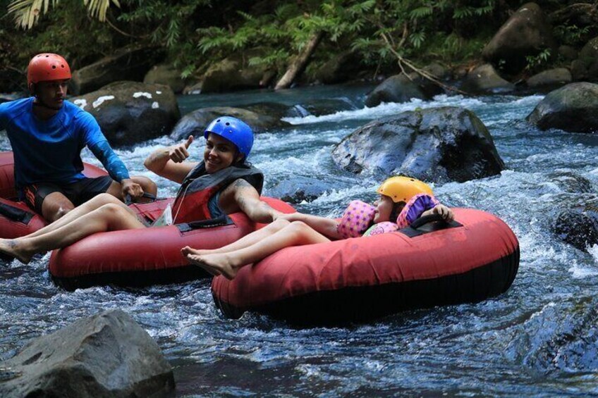 Río Celeste Full Day Pass Tubing and Horseback Riding.
