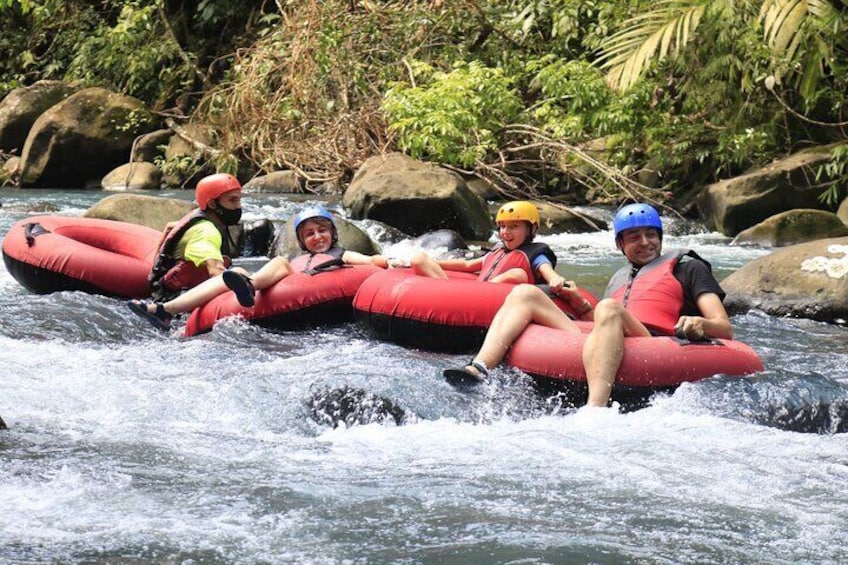 Río Celeste Full Day Pass Tubing and Horseback Riding.