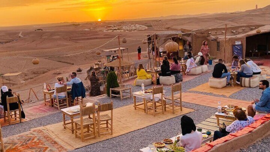Marrakech Desert Tour & Sunset Camel Ride with Dinner Show